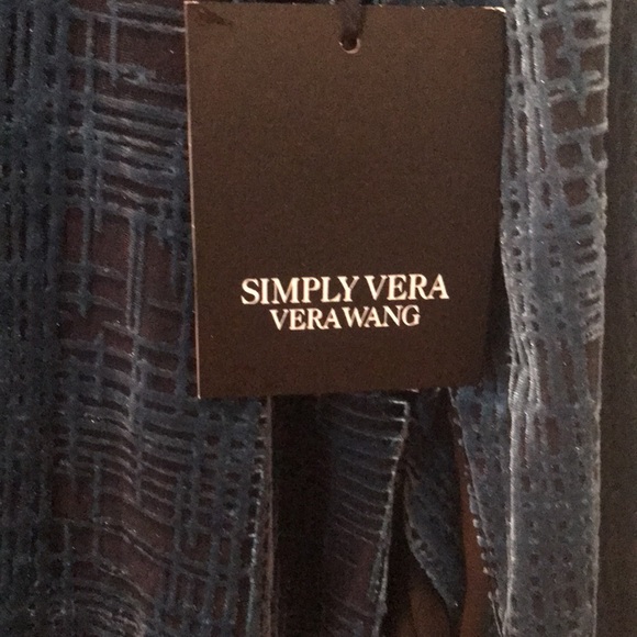 Simply Vera Vera Wang long sleeve small top - Picture 4 of 12